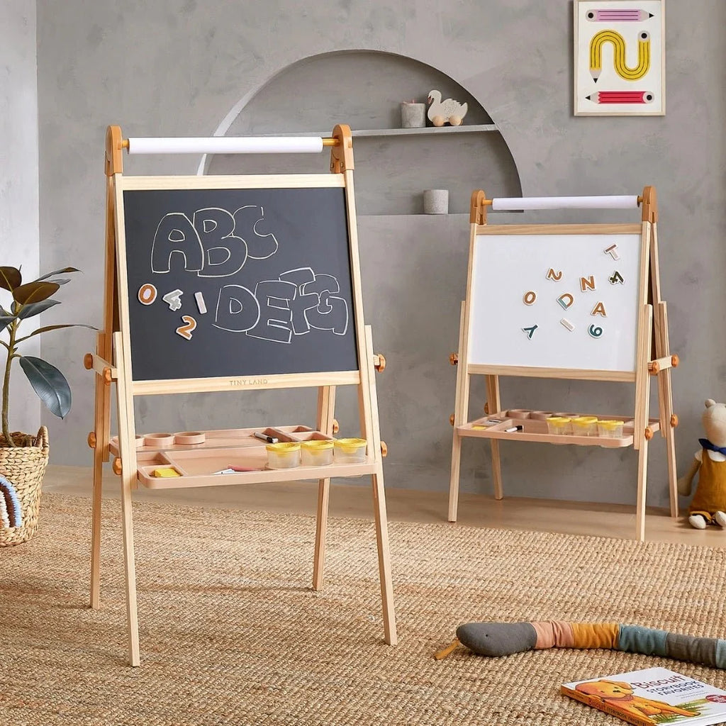 Tiny Land® Caramel Magnitales Easel for Kids