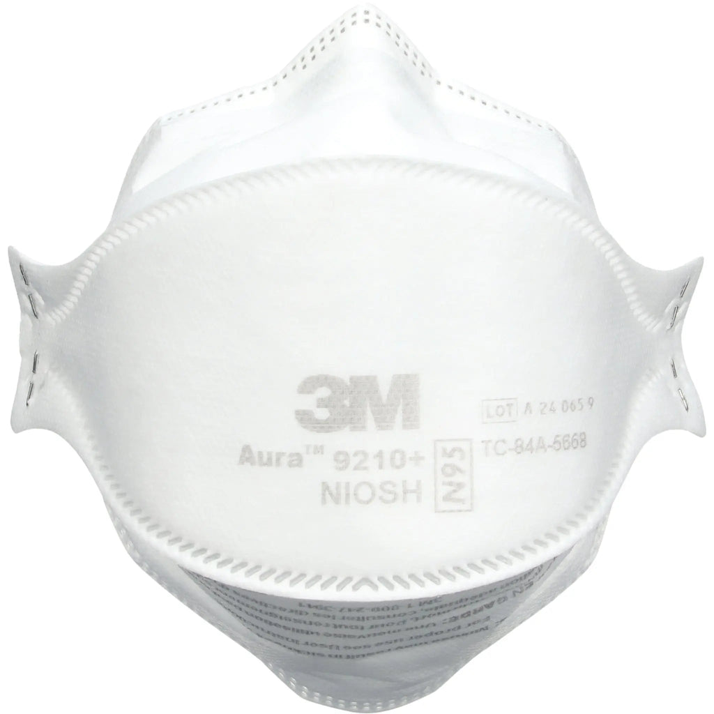 3M Aura 9210+ N95 Particulate Respirator Mask, White, Standard
