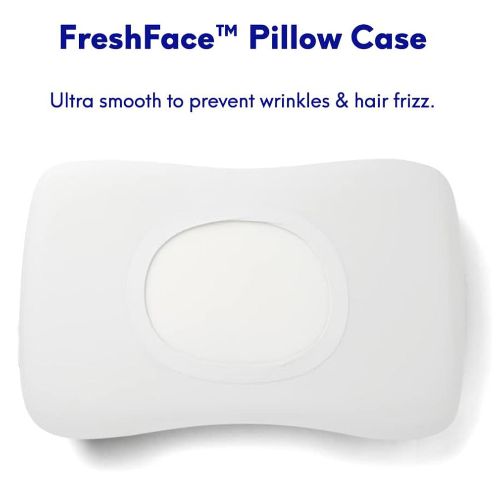 Soap Memory Foam Pillow – Ergonomic Ice Silk Cover for Side & Back Sleepers